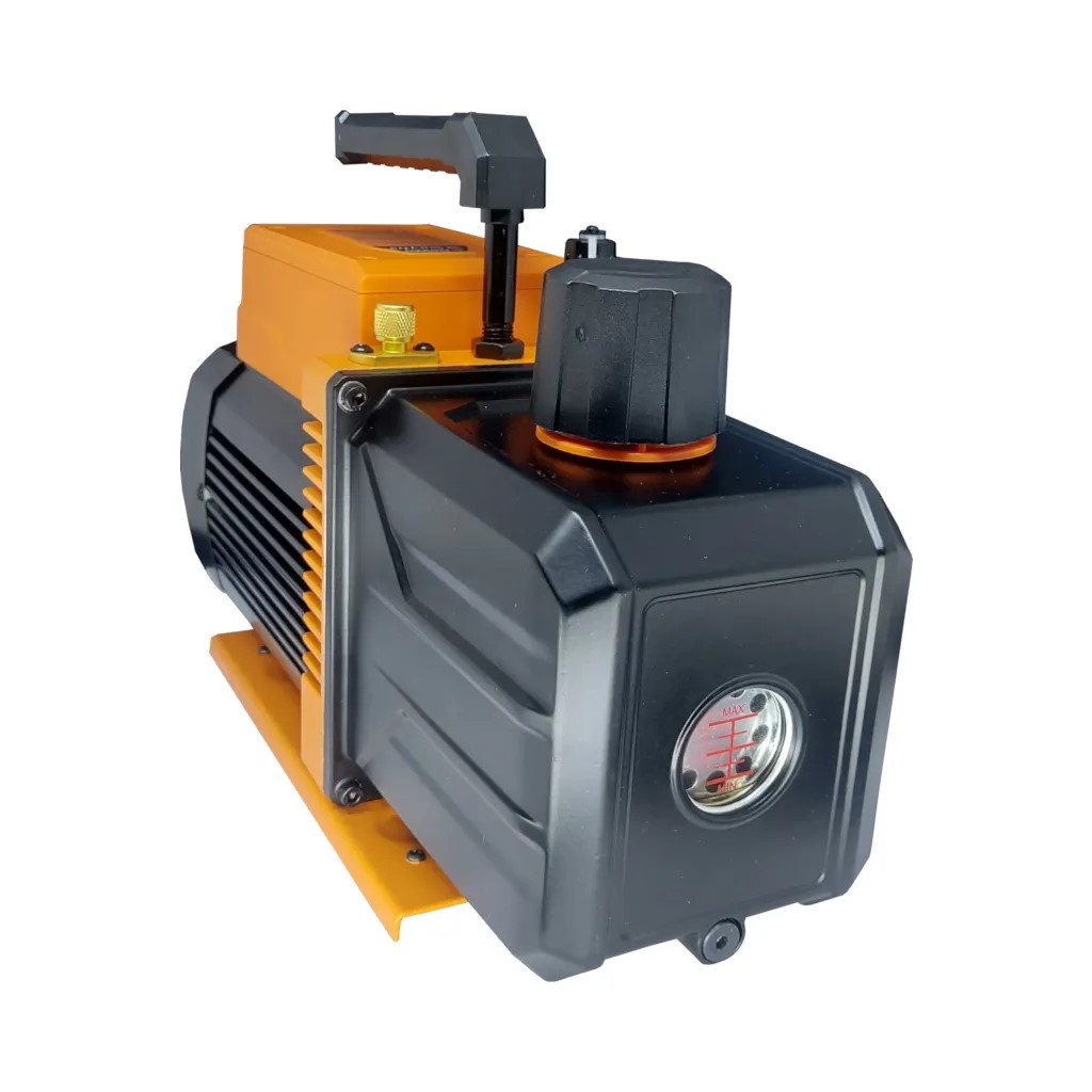 BOMBA DE VÁCUO 08 CFM DUPLO ESTAGIO DE SUCÇÃO SURYHA BIVOLT 110/220V - VAZÃO 220 L/MIN 3
